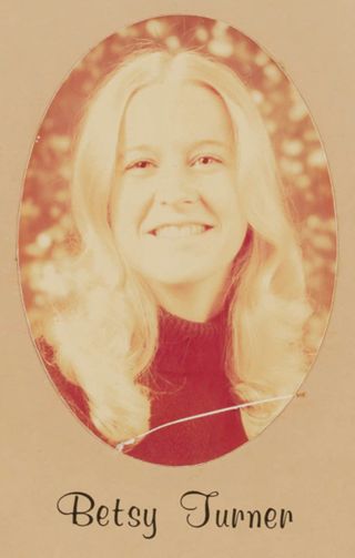 Delta Mu Chapter Composite Detail, Betsy Turner, 1974-1975