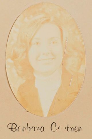 Delta Mu Chapter Composite Detail, Barbara Castner, 1974-1975