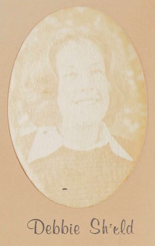 Delta Mu Chapter Composite Detail, Debbie Shield, 1974-1975