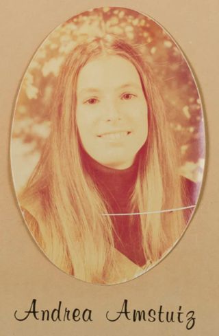 Delta Mu Chapter Composite Detail, Andrea Amstutz, 1974-1975