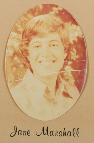 Delta Mu Chapter Composite Detail, Jane Marshall, 1974-1975