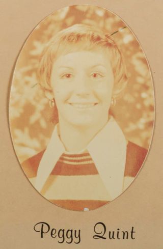 Delta Mu Chapter Composite Detail, Peqqy Quint, 1974-1975