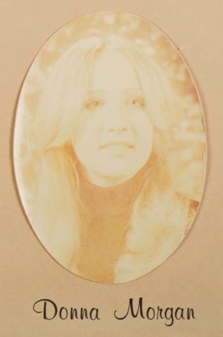 Delta Mu Chapter Composite Detail, Donna Morgan, 1974-1975