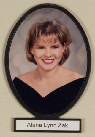 Delta Mu Chapter Composite Detail, Alana Lynn Zak, 1996-1997