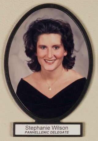 Delta Mu Chapter Composite Detail, Stephanie Wilson, 1996-1997