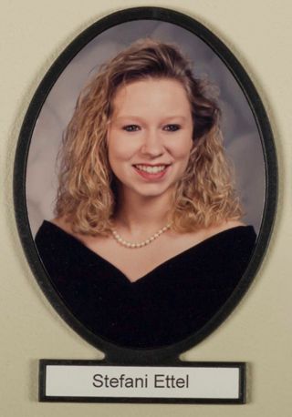 Delta Mu Chapter Composite Detail, Stefani Ettel, 1996-1997