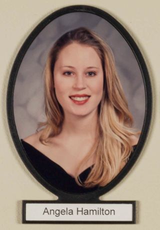 Delta Mu Chapter Composite Detail, Angela Hamilton, 1996-1997