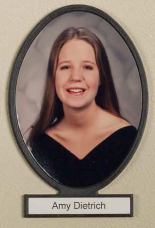 Delta Mu Chapter Composite Detail, Amy Dietrich, 1996-1997