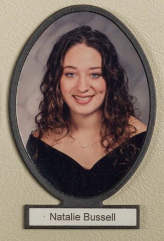 Delta Mu Chapter Composite Detail, Natalie Bussell, 1996-1997