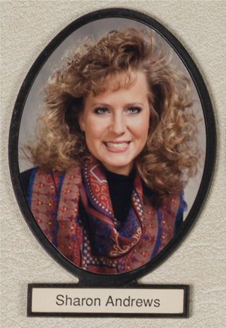 Delta Mu Chapter Composite Detail, Sharon Andrews, 1989-1990