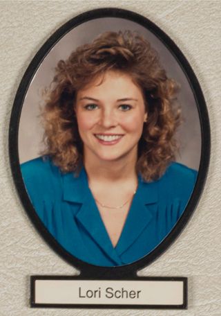 Delta Mu Chapter Composite Detail, Lori Scher, 1989-1990