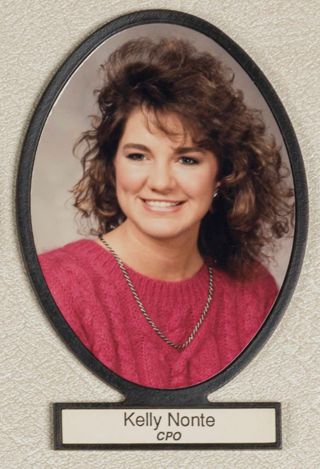 Delta Mu Chapter Composite Detail, Kelly Nonte, 1989-1990