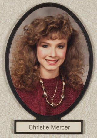 Delta Mu Chapter Composite Detail, Christie Mercer, 1989-1990