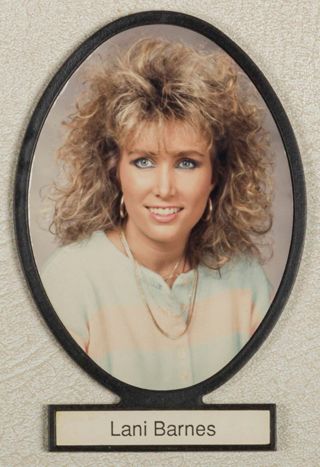 Delta Mu Chapter Composite Detail, Lani Barnes, 1989-1990