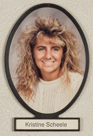 Delta Mu Chapter Composite Detail, Kristine Scheele, 1989-1990