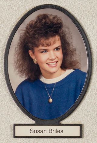 Delta Mu Chapter Composite Detail, Susan Briles, 1989-1990