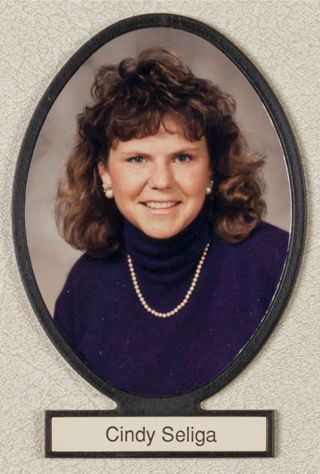 Delta Mu Chapter Composite Detail, Cindy Seliga, 1989-1990