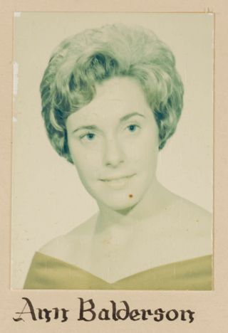 Delta Mu Chapter Composite Detail, Ann Balderson, 1964