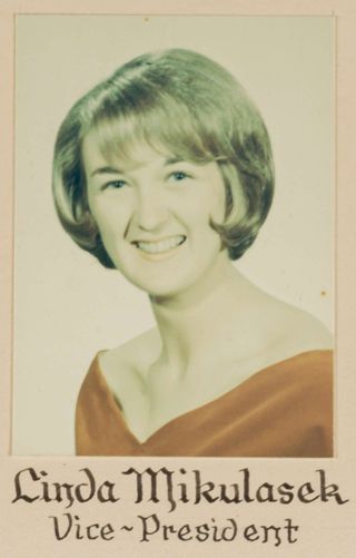 Delta Mu Chapter Composite Detail, Linda Mikulasek, 1964