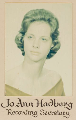 Delta Mu Chapter Composite Detail, Jo Ann Hadberg, 1964