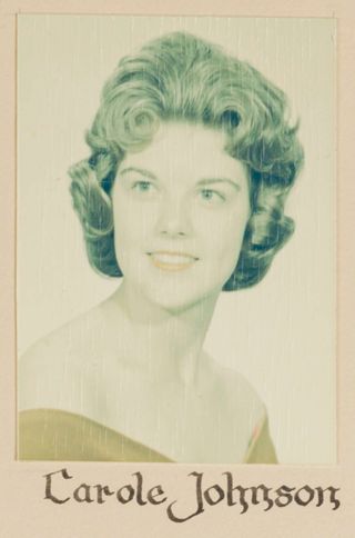 Delta Mu Chapter Composite Detail, Carole Johnson, 1964