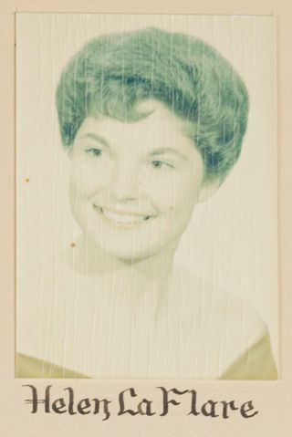 Delta Mu Chapter Composite Detail, Helen LaFlare, 1964