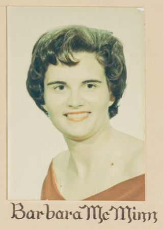 Delta Mu Chapter Composite Detail, Barbara McMinn, 1964