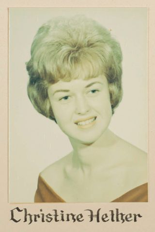 Delta Mu Chapter Composite Detail, Chrirstine Hether, 1964