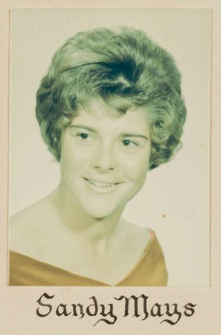 Delta Mu Chapter Composite Detail, Sandy Mays, 1964