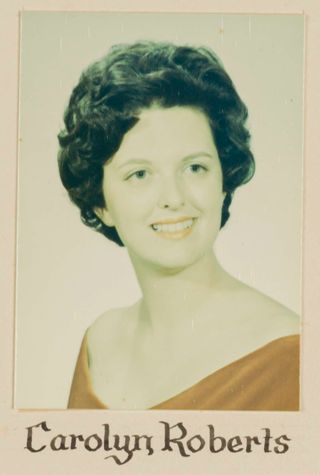 Delta Mu Chapter Composite Detail, Carolyn Roberts, 1964