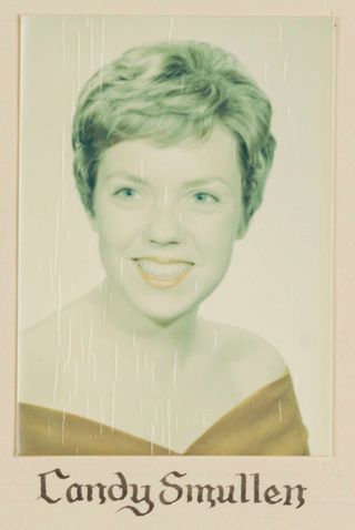 Delta Mu Chapter Composite Detail, Candy Smullen, 1964