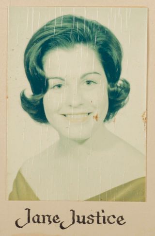 Delta Mu Chapter Composite Detail, Jane Justice, 1964