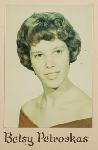Delta Mu Chapter Composite Detail, Betsy Petroskas, 1964