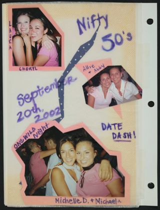 Alpha Phi New Member Class Scrapbook, Fall 2002, Page 10