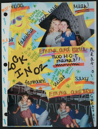 Alpha Phi New Member Class Scrapbook, Fall 2002, Page 5