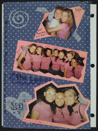 Alpha Phi New Member Class Scrapbook, Fall 2002, Page 12