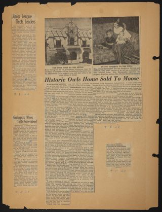 Beta Epsilon Chapter Scrapbook, 1952, Page 2