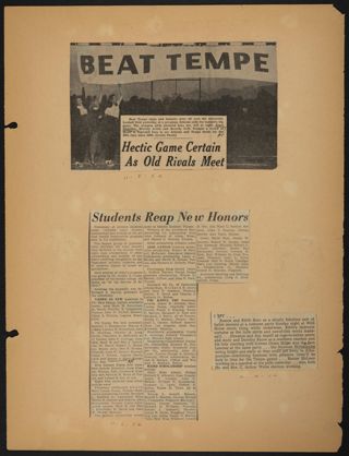 Beta Epsilon Chapter Scrapbook, 1952, Page 29