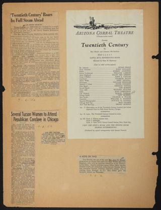Beta Epsilon Chapter Scrapbook, 1952, Page 12