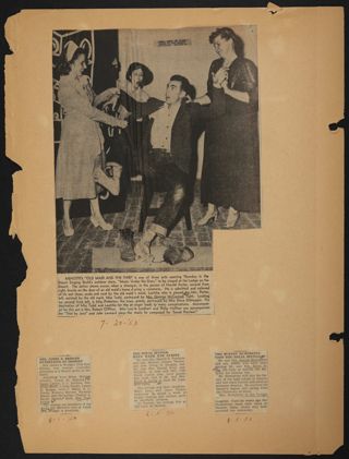 Beta Epsilon Chapter Scrapbook, 1952, Page 14