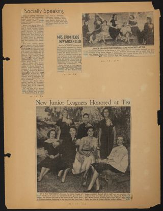 Beta Epsilon Chapter Scrapbook, 1952, Page 23