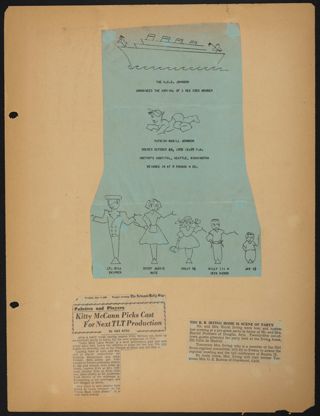 Beta Epsilon Chapter Scrapbook, 1952, Page 27