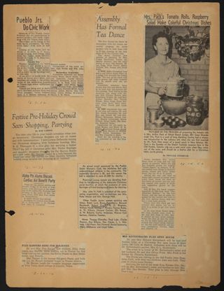 Beta Epsilon Chapter Scrapbook, 1952, Page 34