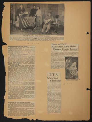 Beta Epsilon Chapter Scrapbook, 1952, Page 35