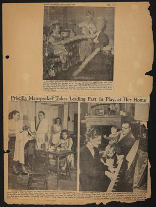 Beta Epsilon Chapter Scrapbook, 1952, Page 36