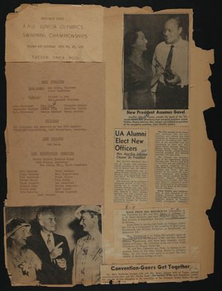 Beta Epsilon Chapter Scrapbook, 1950s-1990s, Page 76