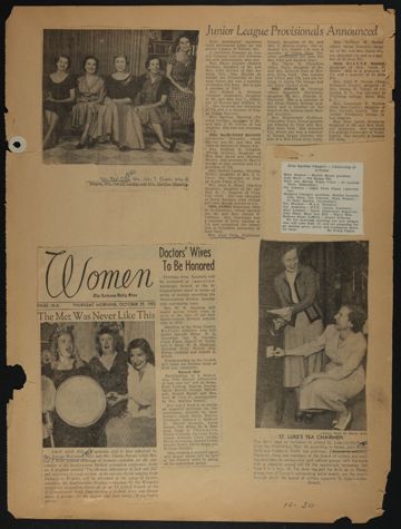 Beta Epsilon Chapter Scrapbook, 1950s-1990s, Page 7