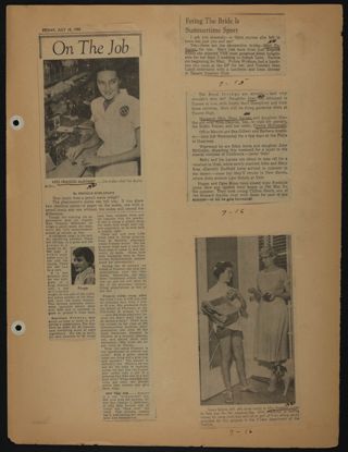 Beta Epsilon Chapter Scrapbook, 1950s-1990s, Page 67