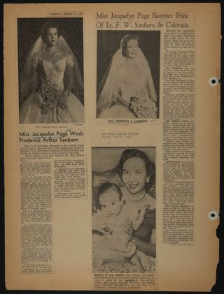 Beta Epsilon Chapter Scrapbook, 1950s-1990s, Page 36