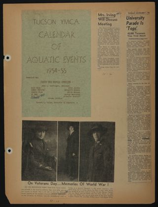 Beta Epsilon Chapter Scrapbook, 1950s-1990s, Page 45